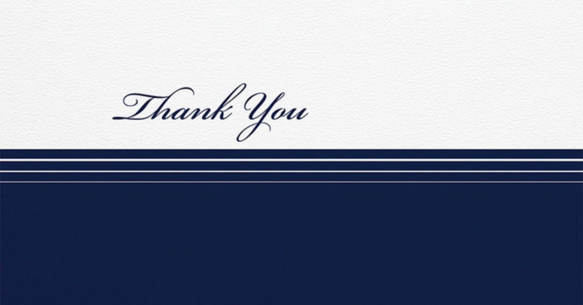 What To Write in a Professional Thank-You Card